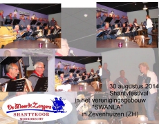 Shantyfestival SWANLA Zevenhuizen 30 augustus 2014